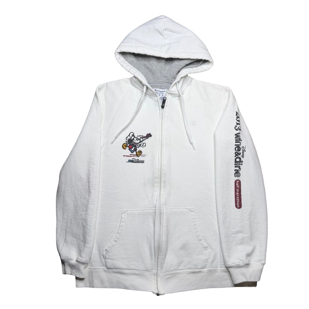 Mickey Mouse Disney Disneyland marathon champion zip up women's jacket